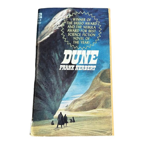 Dune Frank Herbert 1965 Ace N-3 First Paperback Edition 95 Cent